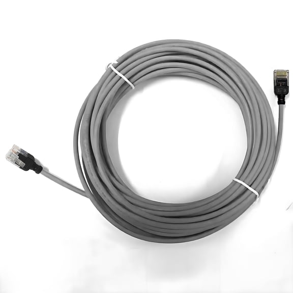 Cat6a ethernet cable 50 ft rj45 cables 550Mhz 10G UTP Pure Bare Copper Wire 28AWG,slim 3.6 OD for Home and Enterprise Networking Flexiable Patch Cord(Grey,50 FT)