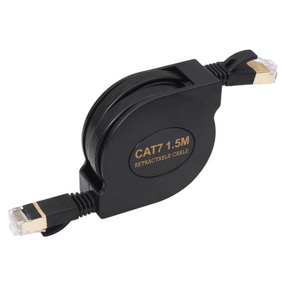 Cat7 Flat Cable Ethernet RJ45 LAN Network Cable Patch Cord 10Gbps 600MHz for Router Modem
