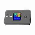 thumbnail image 1 of Cat7 WiFi6 Mobile Router 4G LTE Wireless Router Dual Band 2.4G&5.8G 300Mbps Pocket MiFi Modem with Sim Card Slot B, 1 of 6