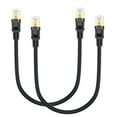 thumbnail image 1 of Cat8 Ethernet Cable 1FT 2-Pack, High Speed Ethernet Cable Cat 8 SFTP Internet Network Patch Cord Short Cable 40Gbps 2000Mhz for Patch Panel, Home Network, Cable Management, Router, Modem, 1 of 6