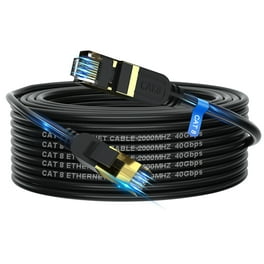 Cat6 Ethernet Cable - 20 ft - Blue - Patch Cable - Molded Cat6 Cable -  Network Cable - Ethernet Cord - Cat 6 Cable - 20ft 