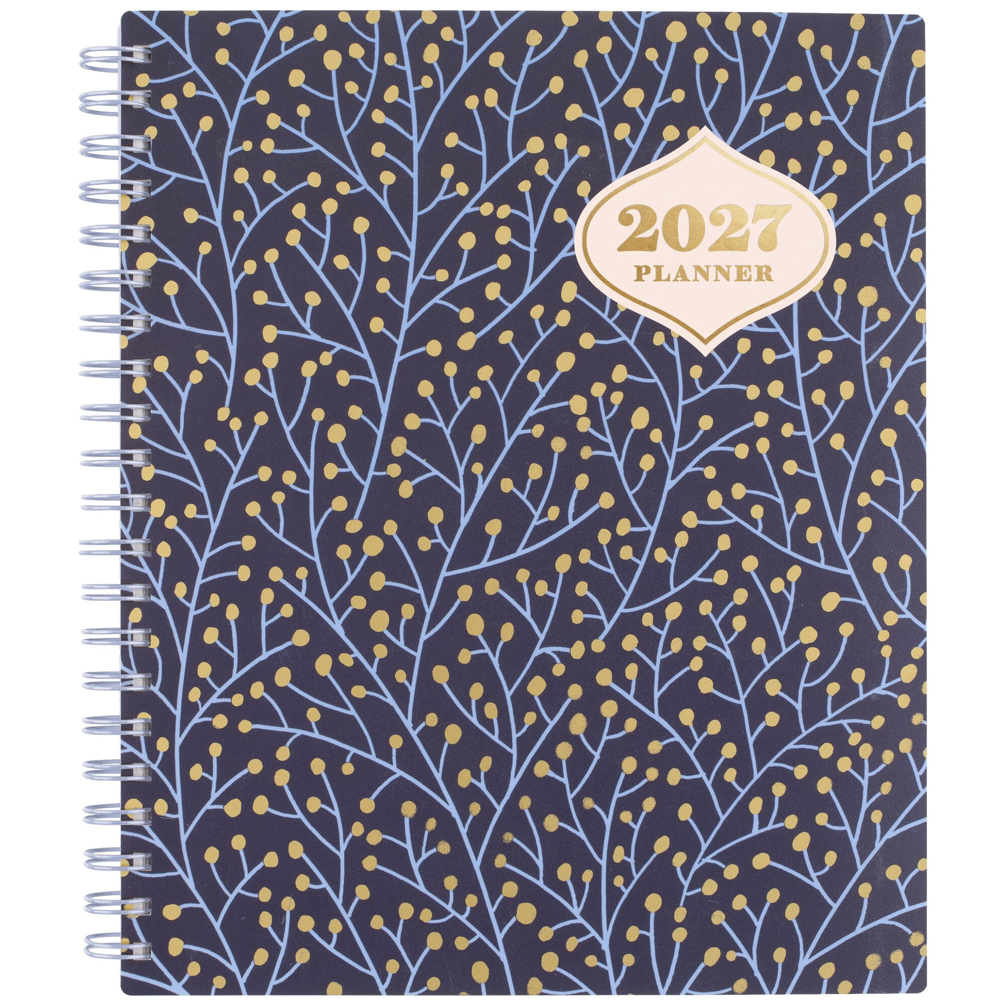 CatCoq for Mead 2027 Weekly Monthly Planner Berry Branches Large 8 12 x 11 -