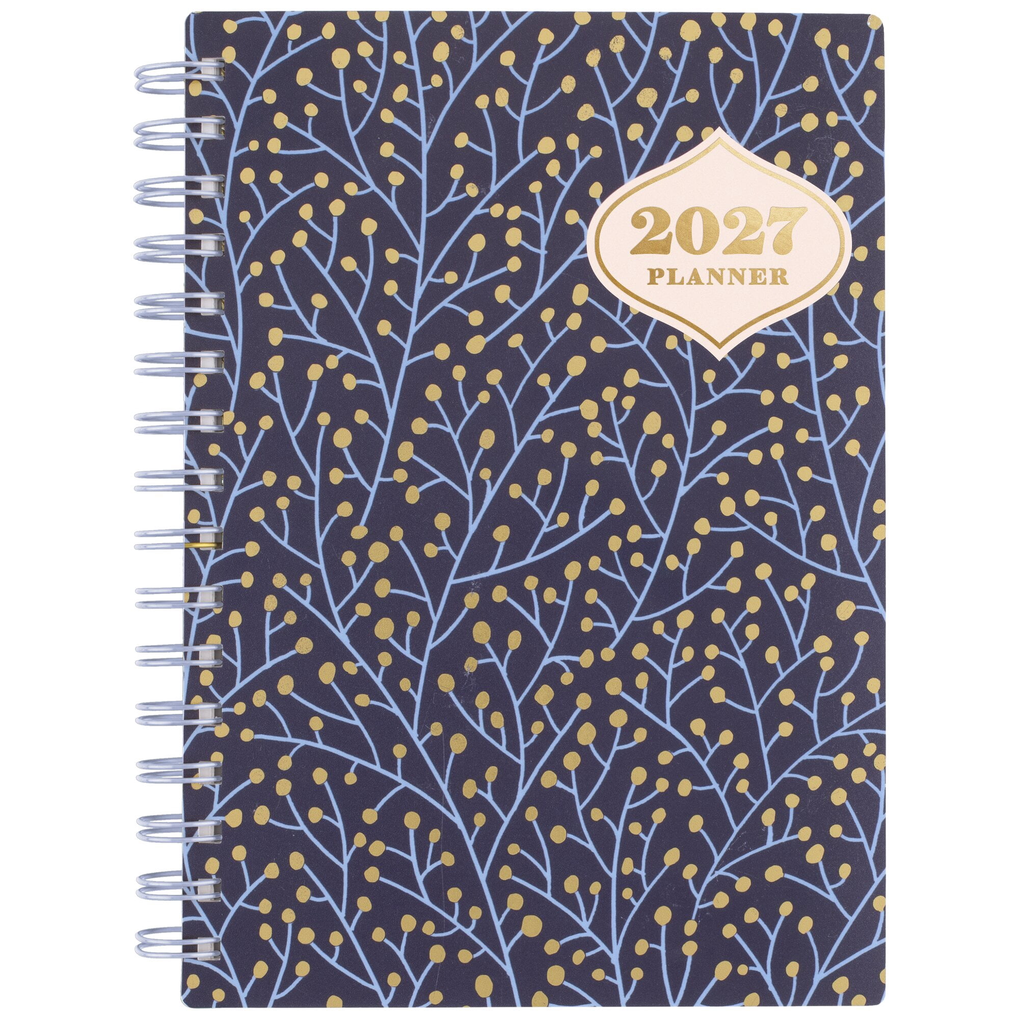 CatCoq for Mead 2027 Weekly Monthly Planner Berry Branches Small 5 12 x 8 12 -