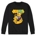 thumbnail image 1 of CatDog - Shh! CatDog - Men's Crew Neck Fleece Pullover, 1 of 5