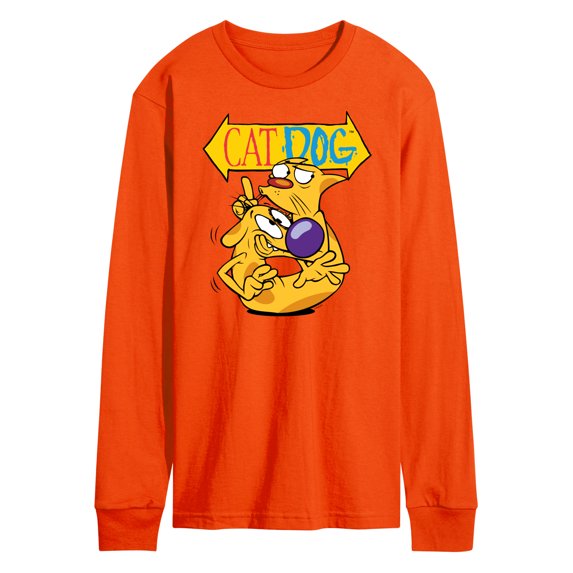 CatDog - Shh! CatDog - Men's Long Sleeve T-Shirt