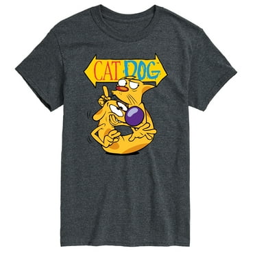CatDog - Shh! CatDog - Men's Short Sleeve Graphic T-Shirt