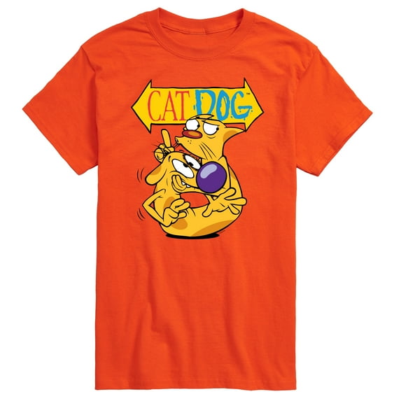 CatDog - Shh! CatDog - Men's Short Sleeve Graphic T-Shirt