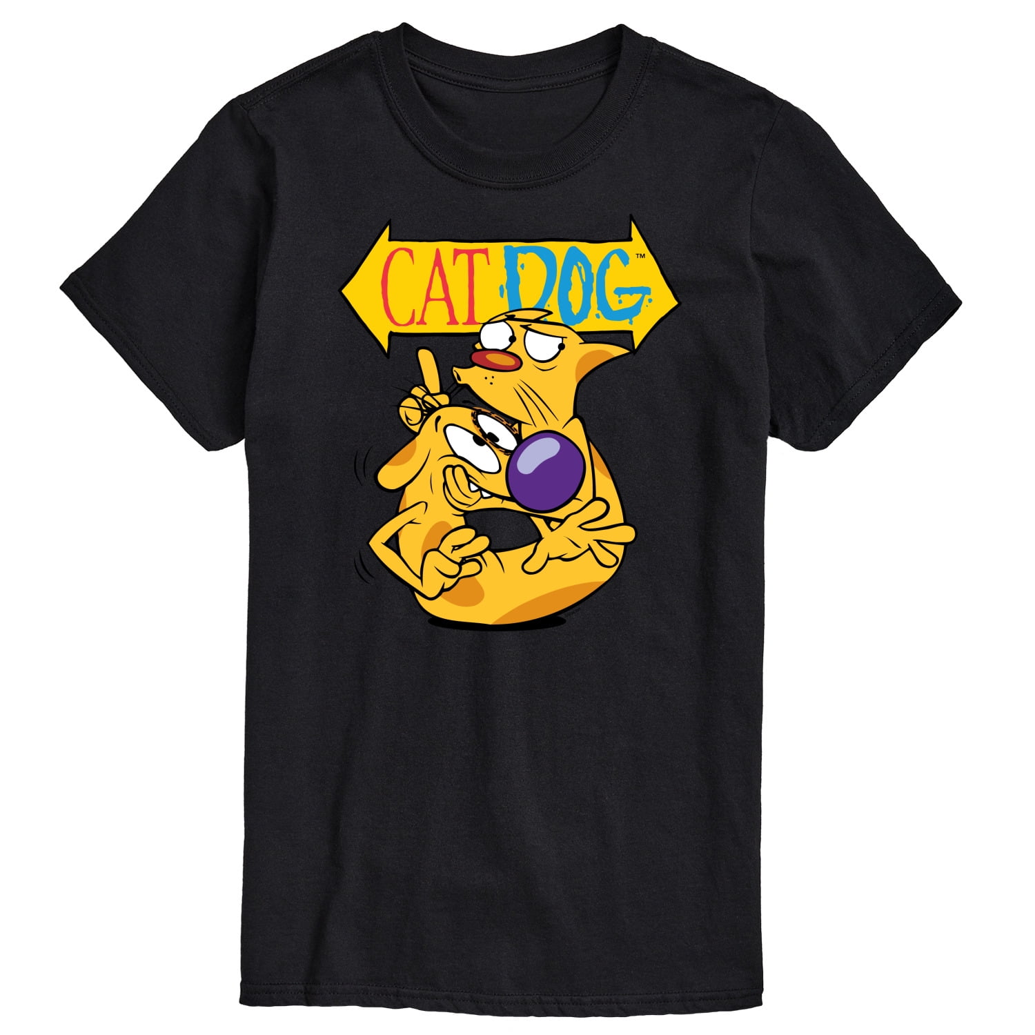 Nickelodeon Men's Big & Tall Garfield Graphic T-Shirt - Athletic Heather, Short Sleeve, Round Neck - View #2