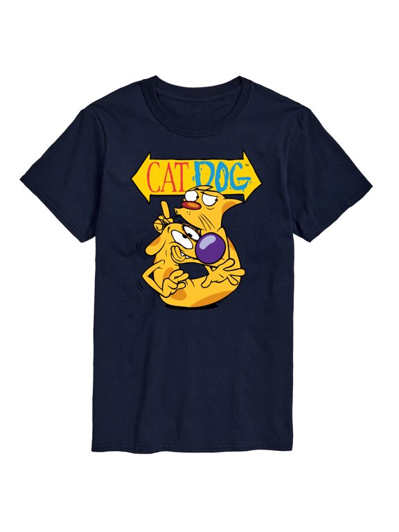 CatDog - Shh! CatDog Short Sleeve Graphic T-Shirt