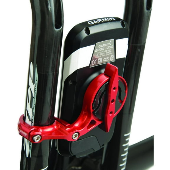 CatEye K-Edge Triathlon 22.2mm Handlebar Computer Mount - Red