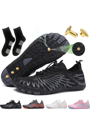 Grounding Shoes with Copper Barefoot Shoes 2025 New River Trekking Outdoor Waterproof Hike Healthy Non-Slip Arch Support Flexible