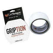 CatTongue Grips Non-Abrasive Gription Roll, Clear