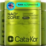Cata-Kor NMN Supplement Alternative   Liposomal NAD+ Supplement - NAD CORE 30-Day Supply 60 Capsules