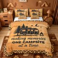 thumbnail image 1 of Catabedysis Cheetah Pattern Camping 7-Piece Twin Bedding For Girls,Wooden Leopard Print Bedding Comforter Set,Multicolor,Reversible, 1 of 7