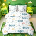 thumbnail image 1 of Catabedysis Minimal Camping 7-Piece Twin Bedding,Mountain Tent Pattern Bedding Comforter Set For Boys,Multicolor,Polkadot Reversible, 1 of 7
