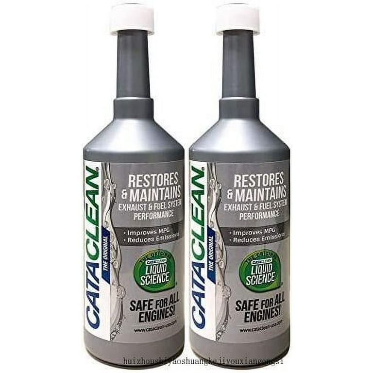 Cataclean (120007-2PK) Fuel And Exhaust System Cleaner - 16 Fl. Oz., (Pack  Of 2)