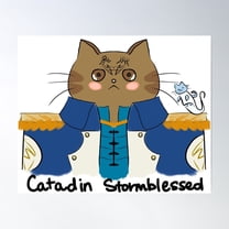 Catadin Stormblessed Poster Wall Art, Modern Wall Decor For Living Room Bedroom, 8x12 UNFRAMED