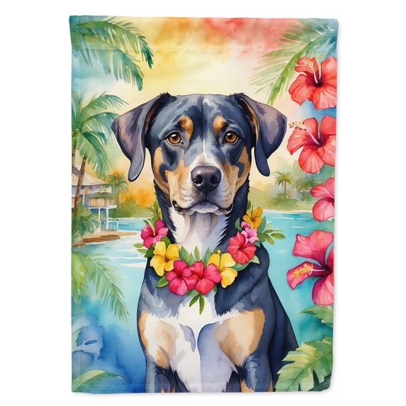 Catahoula Luau House Flag