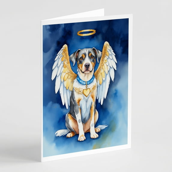 Catahoula My Angel Greeting Cards Pack of 8 7 in x 5 in