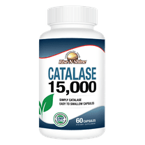 Catalase 15,000 60 Count by Rise-N-Shine Antioxidant Hair Support