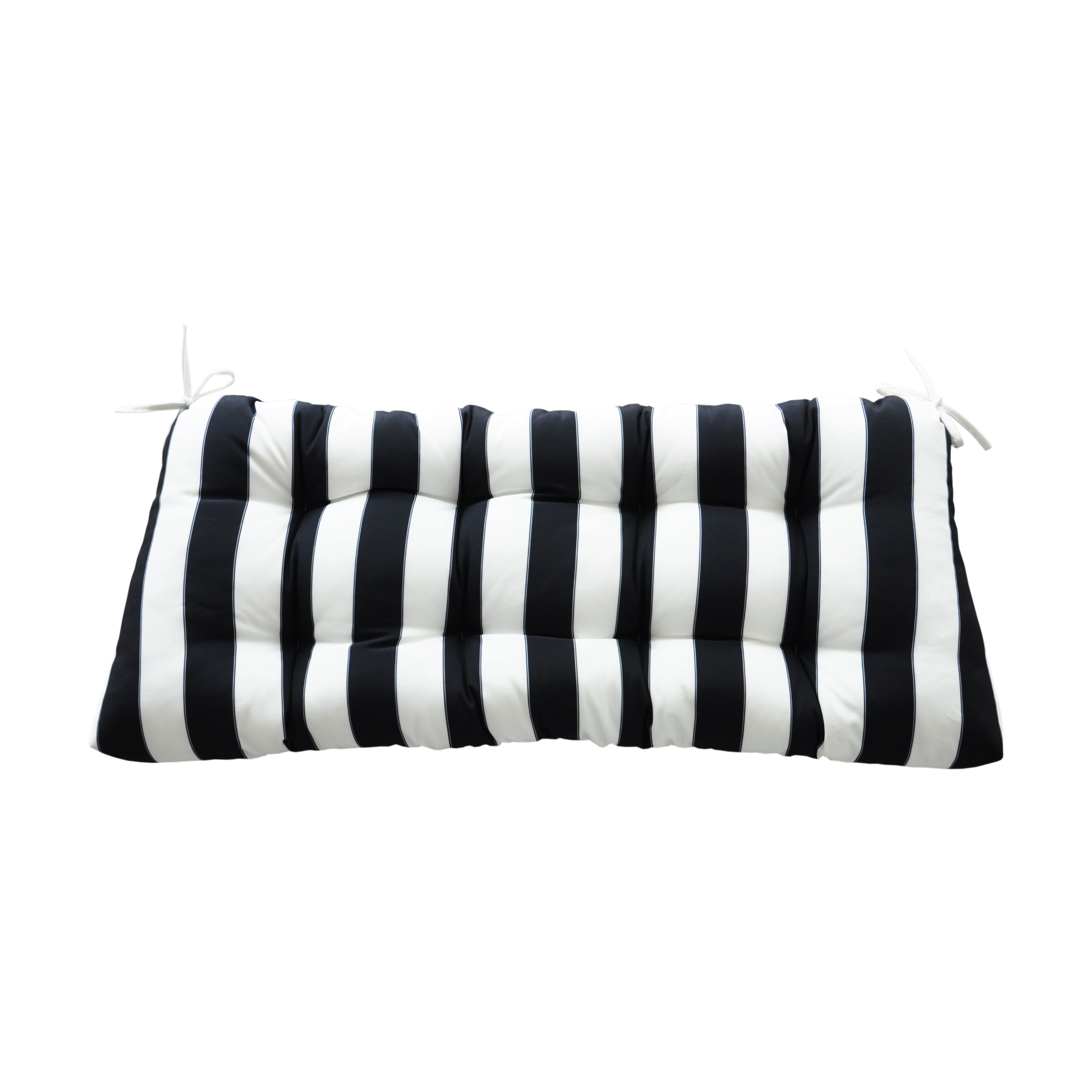 Catalina Black Rectangular Outdoor Throw Pillow