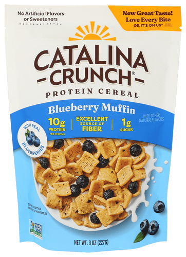 Catalina Crunch Cereal Blueberry Muffin 8 oz (Pack of 6)