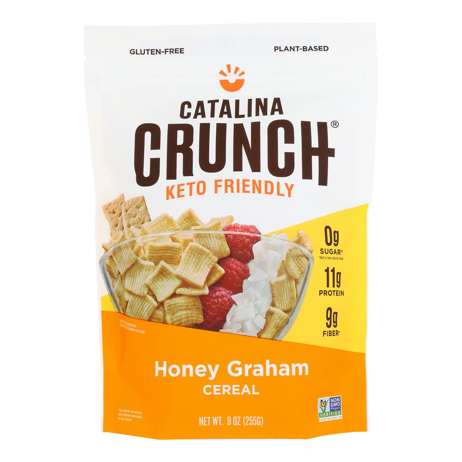 2X - Catalina Crunch Honey Grahm Crunch Cereal 9 oz