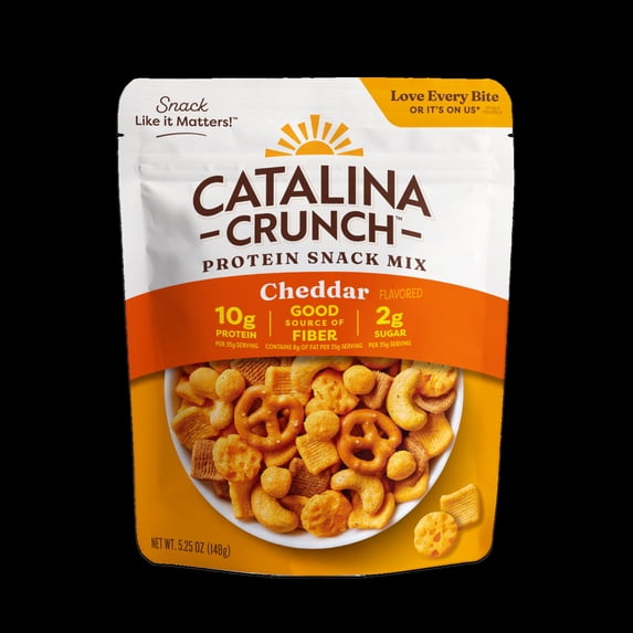 Catalina Crunch Protein Snack Mix, Cheddar, 5.25 oz