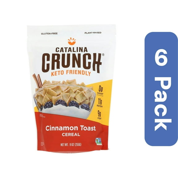 Catalina Crunch Cinnamon Toast Keto Cereal (Pack of 6)