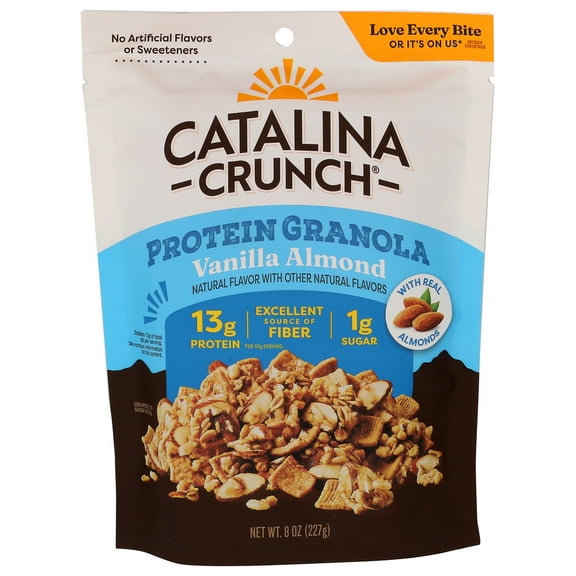 Catalina Crunch Granola Protein Vanilla Almond 8 oz (Pack of 6)