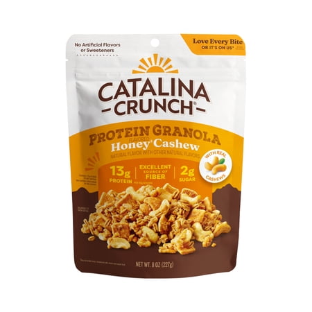 Catalina Crunch Protein Granola, Honey Cashew Flavored, 8 oz