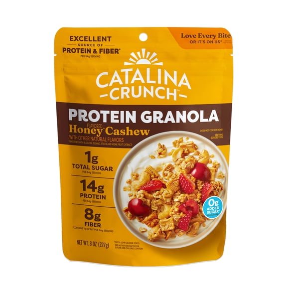 Catalina Crunch Protein Granola, Honey Cashew Flavored, 8 oz