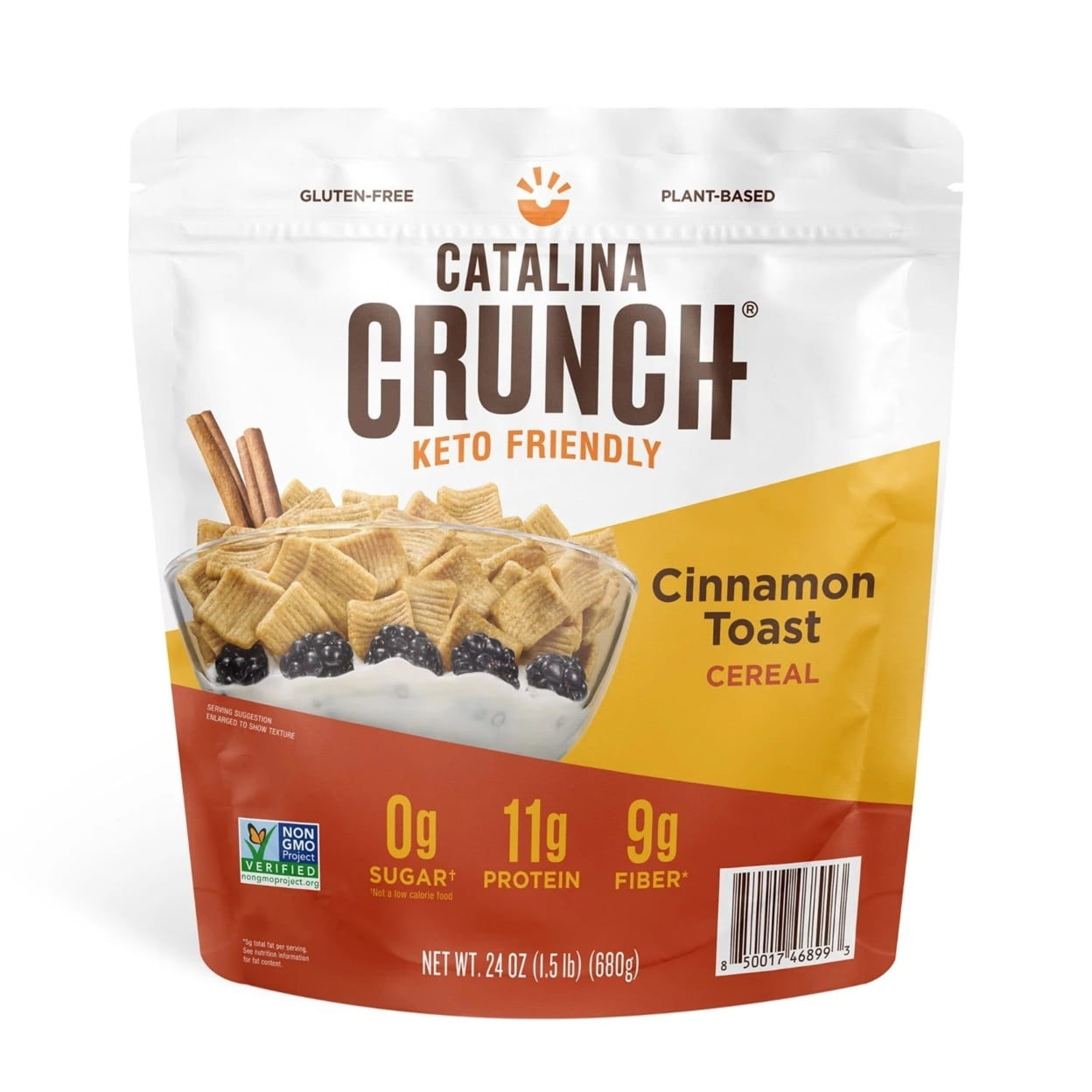 Catalina Crunch KetoFriendly Breakfast Cereal, Cinnamon Toast (24
