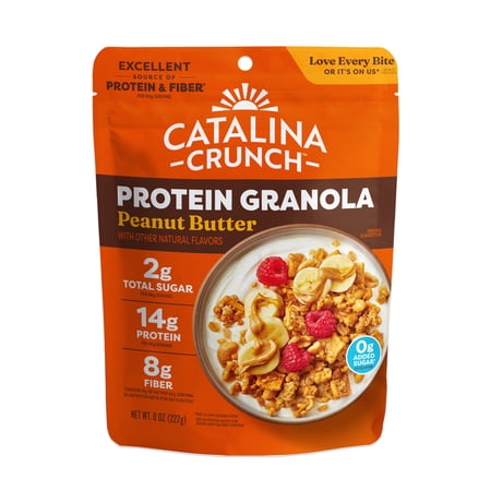Catalina Crunch Protein Granola, Peanut Butter, 8 oz