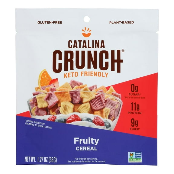 Catalina Crunch - Keto Cereal Fruity, 1.27oz | Pack of 24