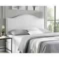 thumbnail image 1 of Catalina Headboards for Full Size Bed, Upholstered Nail Head Bed Headboard, 12 Adjustable Positions Full Headboard Only, Wall Mounted Headboard, Bed Backboard Linen Fabric Head Board -White, 1 of 5