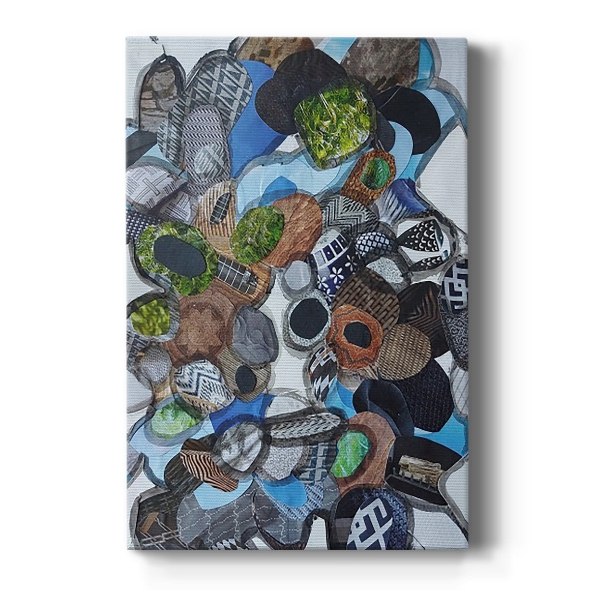 Catalina Island Blue Glass Premium Gallery Wrapped Canvas - Ready to Hang