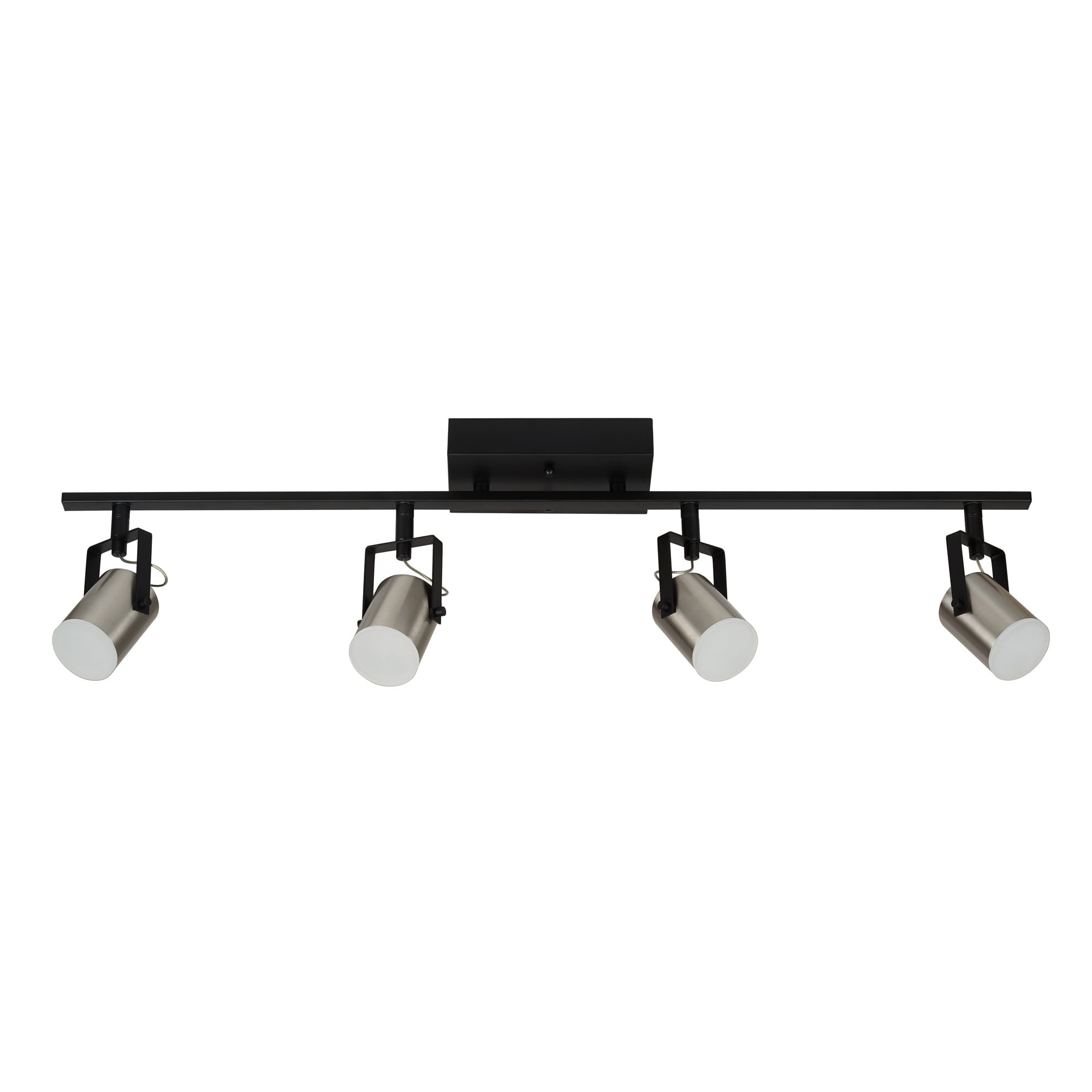 Catalina 33" Matte Black and Brushed Nickel LED Track Light