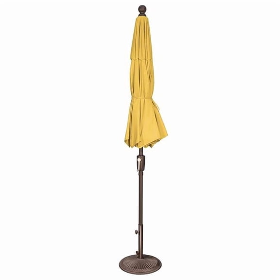Catalina SSUM92-75-00-R174 7.5 ft. Catalina Octagon Push Button Tilt Market Umbrella, Bronze & Navy