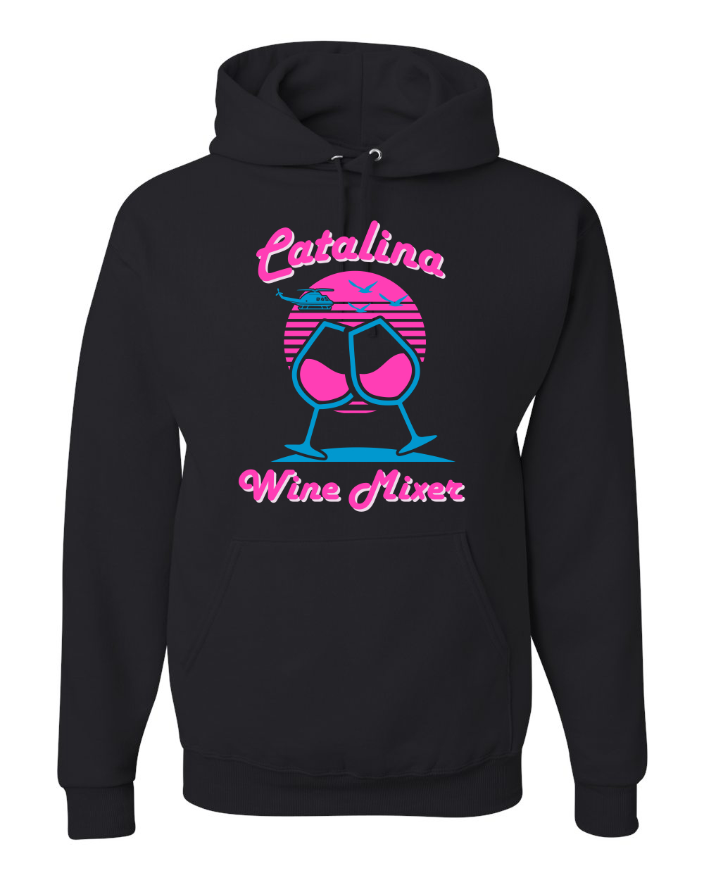 Catalina Wine Mixer Island Prestige Movie| Mens Pop Culture Hooded Sweatshirt Graphic Hoodie, Black, Small - image 1 of 4