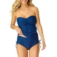 thumbnail image 1 of Catalina Women's Bandeau Twist Front Tankini Top, 1 of 3