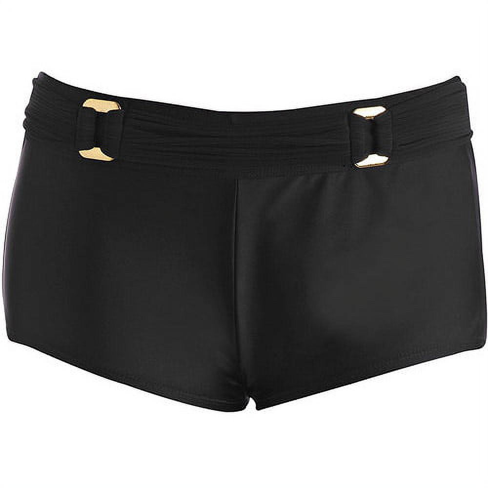 Catalina Women's PlusSize Belted Boyshort Swimsuit Bottom