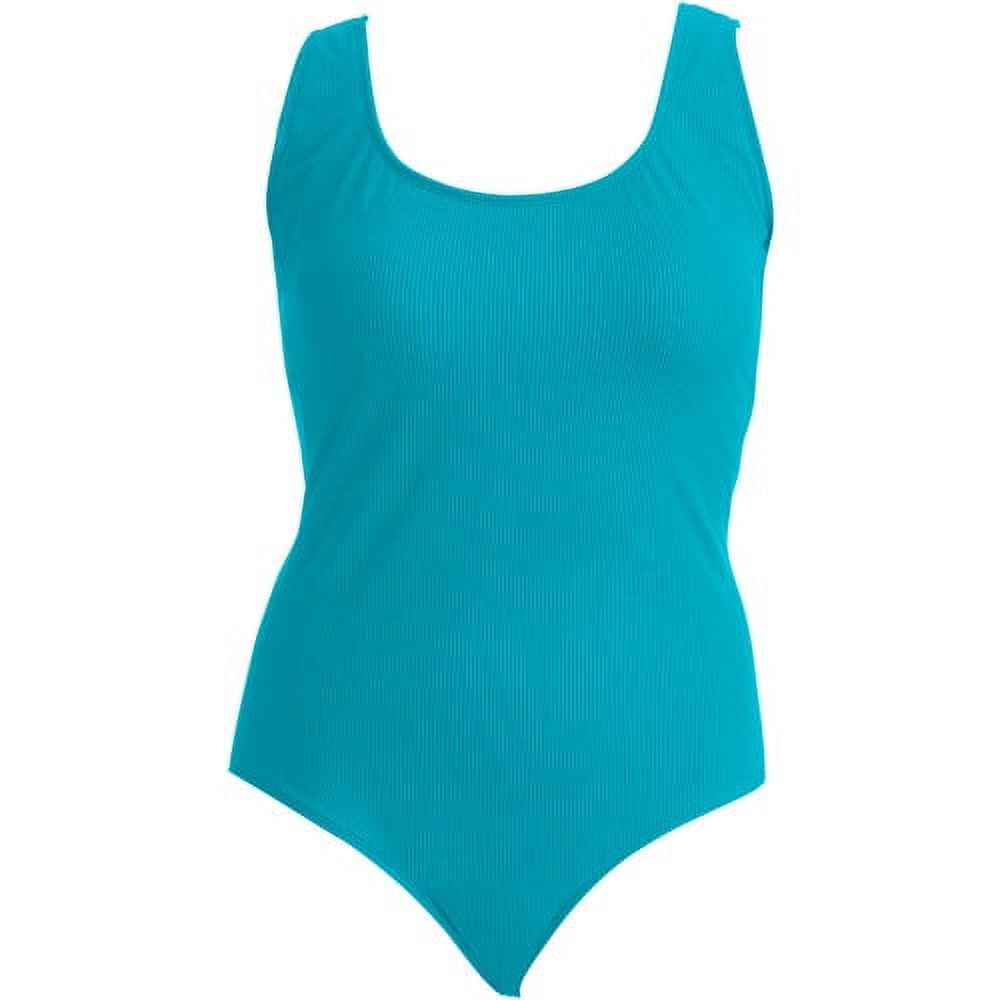 Catalina Women's PlusSize Rib Tank Swimsuit