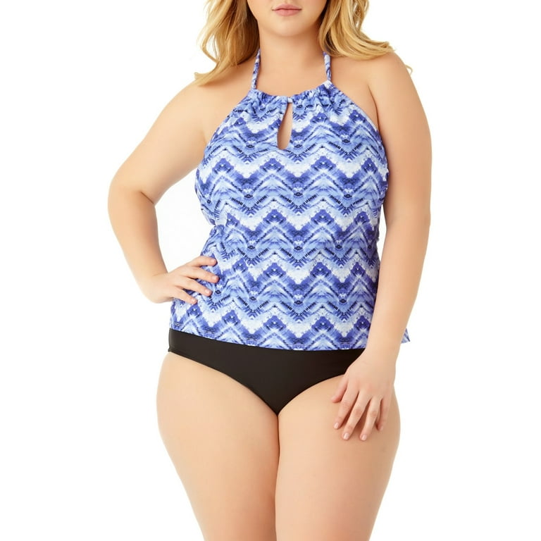 Catalina plus size 2025 tankini tops