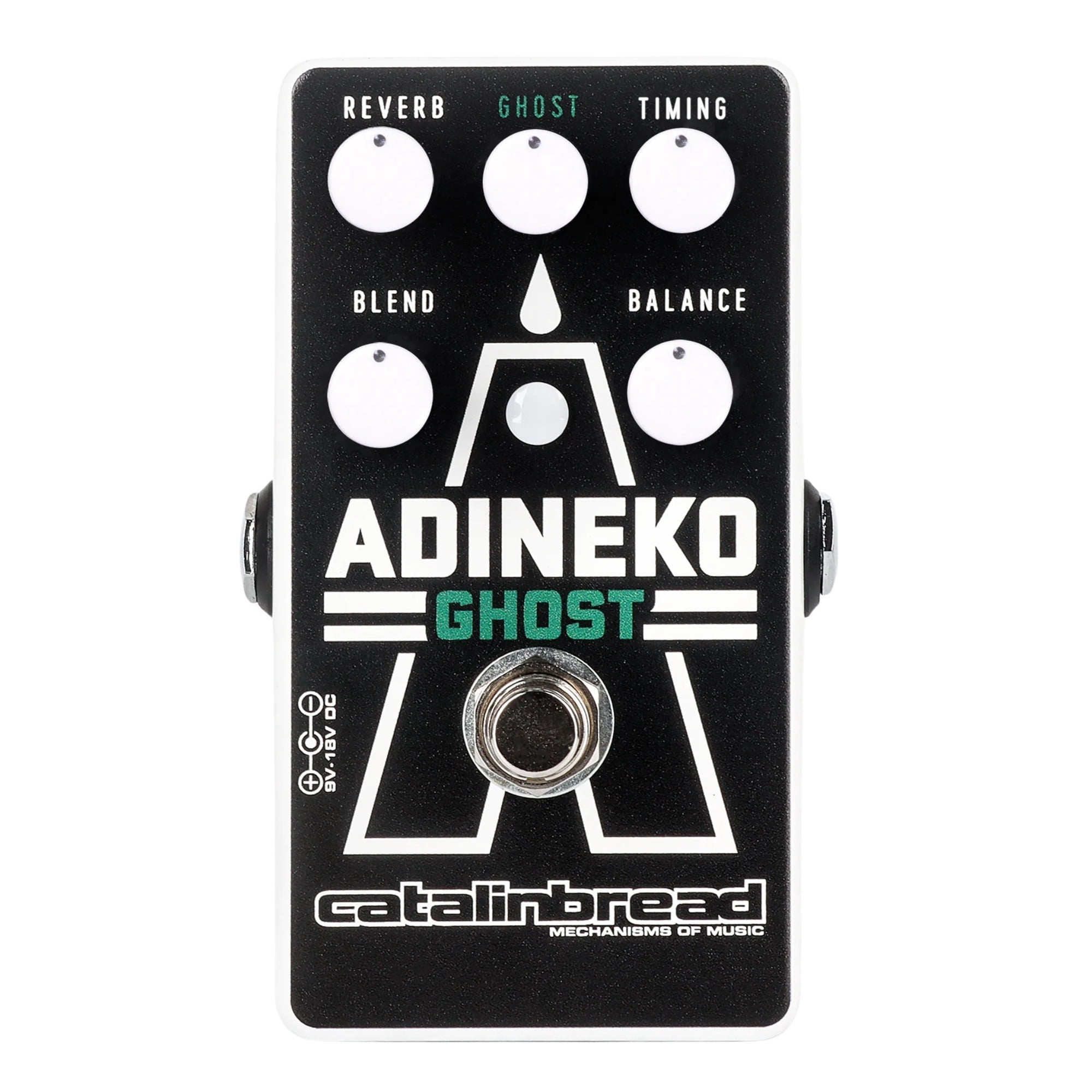 Catalinbread Adineko Ghost (Oil Can Delay) - Modulated Analog Delay Pedal with Reverb and Octave FX for Guitarists