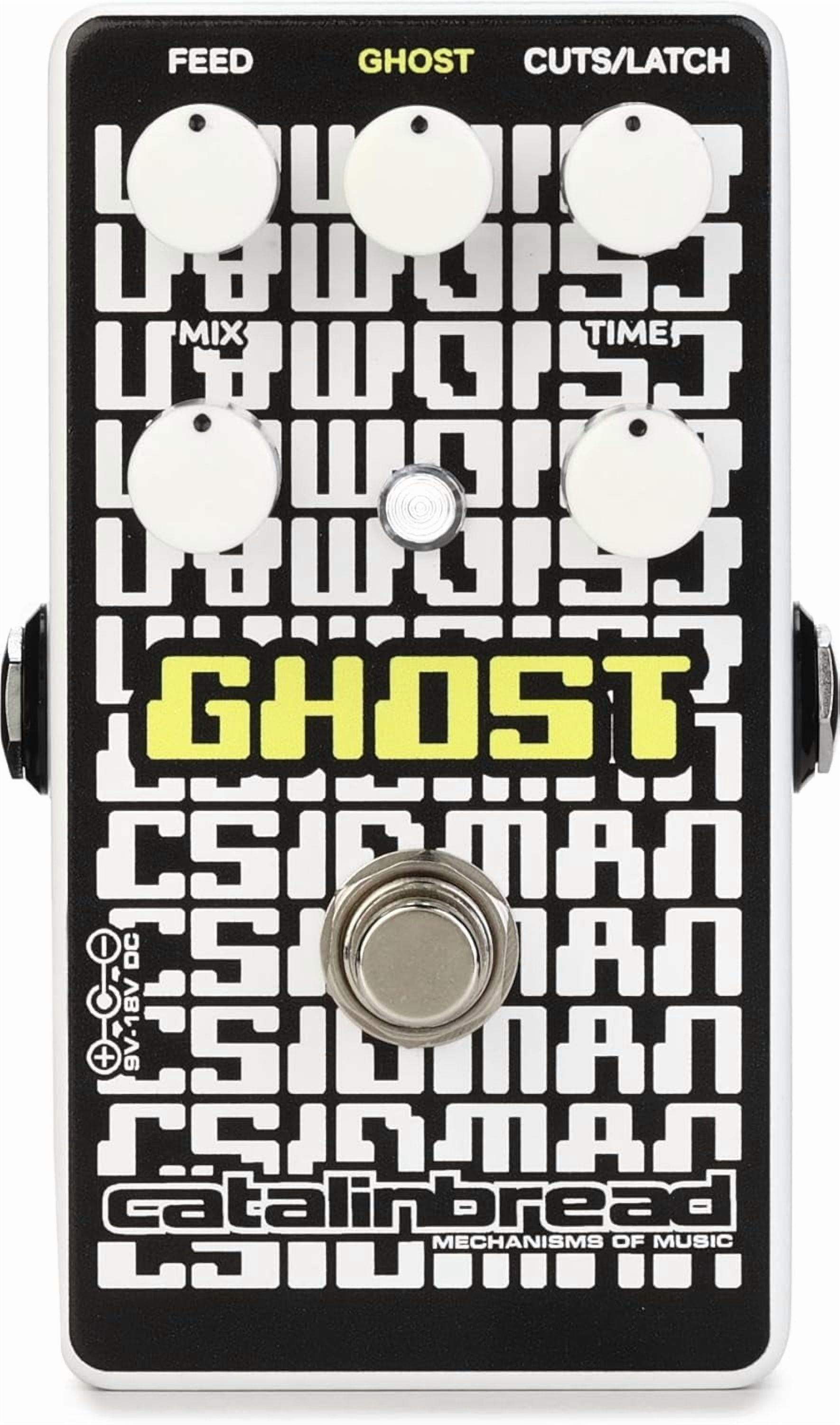 Catalinbread CSIDMAN Ghost Digital Delay Pedal with Analog Dry Path and Granular Glitch Effects