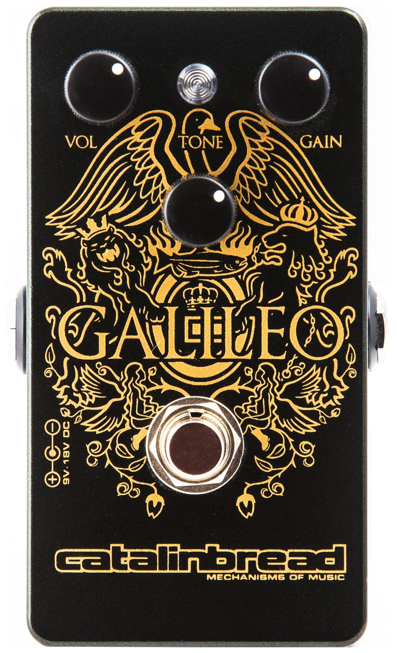 Catalinbread Galileo Treble Boost Foundation Overdrive Pedal