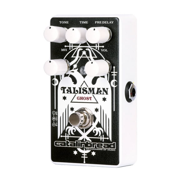Catalinbread Talisman Ghost Reverb Pedal with Dual EMT 140 Plate Simulation, Lightweight Construction, and 5 Controls