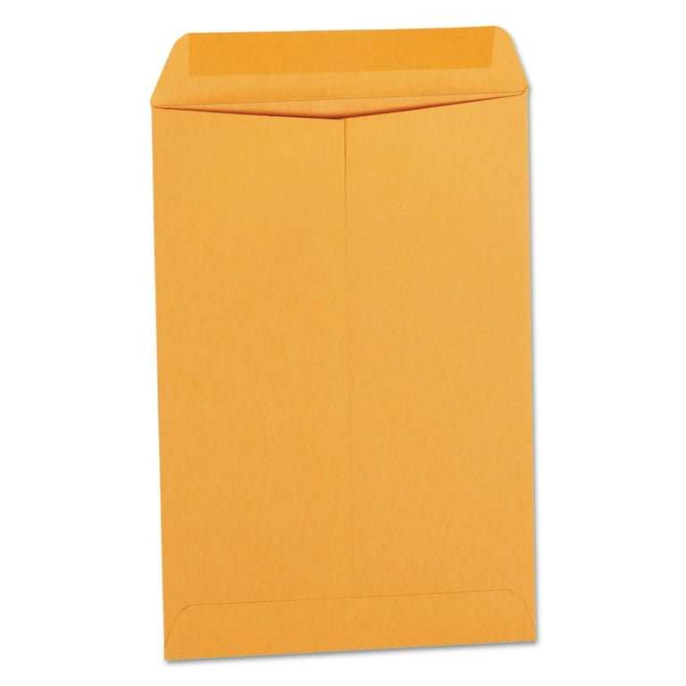 Catalog Envelope, 28 lb Bond Weight Kraft, #1 3/4, Square Flap, Gummed Closure, 6.5 x 9.5, Brown Kraft, 500/Box Catalog Envelope, 28 lb Bond Weight Kraft, #1 3/4, Square Flap, Gummed Closure, 6.5 x 9.5, Brown Kraft, 500/Box