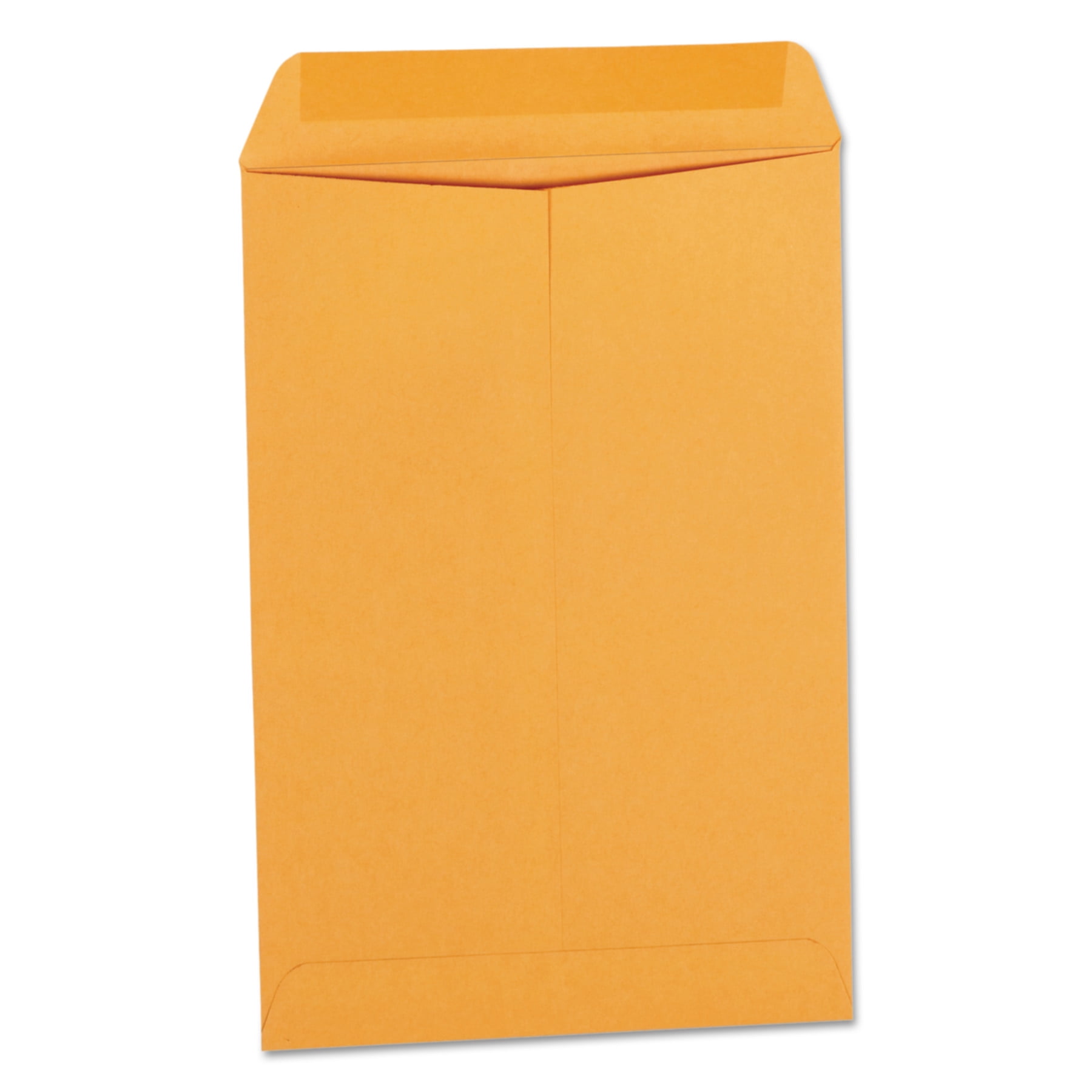 Universal Catalog Envelope, #1 3/4, Cheese Blade Flap, Gummed Closure, 6.5 x 9.5, Brown Kraft, 500/Box -UNV40165